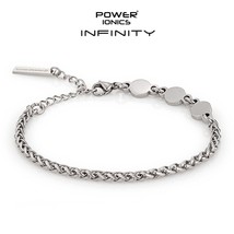 Power Ionics INFINITY Series New Trendy Fashion Jewelry Women Germanium 3mm Char - £51.18 GBP