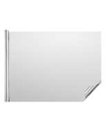 One Way Privacy Window Film Daytime Sticker Tint Self-Adhesive Silver - $2,322.88 MXN