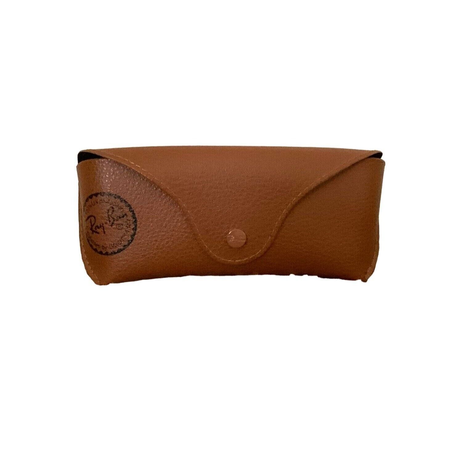 Primary image for Ray-Ban replacement case SUNGLASS CASE Pebbled Leatherette Brown