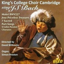 King&#39;s College Choir Cambridge Sings J.S. Bach (CD) + Rare choir bonus CD! SALE1 - £9.72 GBP