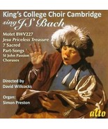 King&#39;s College Choir Cambridge Sings J.S. Bach (CD) + Rare choir bonus C... - £9.54 GBP