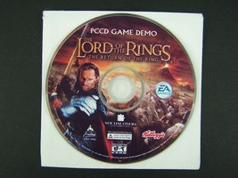 Lord of the Rings The Return of the King PC CD Only EA Games Demo 2003 - £7.73 GBP