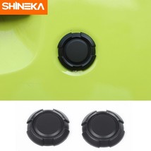 SHINEKA Matte Black 2PCS  Door Key Jack Trim Protect Decoration Cover For  Jimny - £66.22 GBP