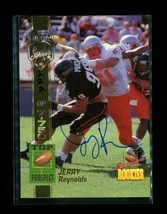 1994 Signature Rookie Prospect Autograph Football Card Jerry Reynolds Bengals Le - £7.39 GBP