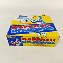 1983 Topps MLB Baseball Trading Bubblegum Card Empty Box Store Display - £14.90 GBP
