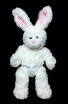 Build A Bear Bunny Rabbit Plush Poseable Ears Limited Edition White Springtime  - $34.95