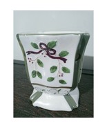 Yankee Candle Tarts Wax Melt Warmer Christmas Holly Mistletoe Green - $14.01