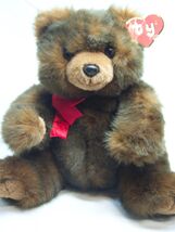 VINTAGE TY 1990 SOFT &amp; BROWN McGEE TEDDY BEAR 11" Plush Stuffed Animal w... - $2,474.01