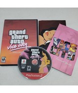 PS2 GTA Vice City Complete w Map - Resurfaced - PlayStation 2 Grand Thef... - £7.25 GBP