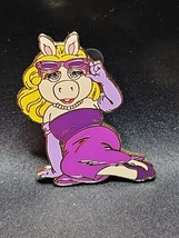 Disney Pin - Muppets - Miss Piggy Lounging Purple Gown Gloves Shoes 2004... - £30.92 GBP