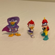 Disney 1992 Kellog Darkwing Duck and Friends Lot of 3 PVC Figures - £9.07 GBP