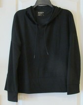 Mondetta Long Sleeve Lightweight Boxy Ottoman Hoodie Black Women&#39;s Sz S-... - $365.67 MXN+