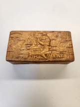 Antique 19th century German Birch Bark Snuff Box - £93.18 GBP