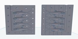 DO IT MOLD Rain Bait SWIM BAIT 4  PETG Heat resistant 4.2" long each lure - $27.59