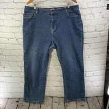 L.L. Bean Blue Jeans Womens Sz 20P Petite Classic Fit - £19.45 GBP