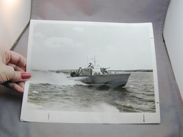 1959 Press Photo Britain&#39;s Navy Borderer During Test In English Channel - £15.81 GBP