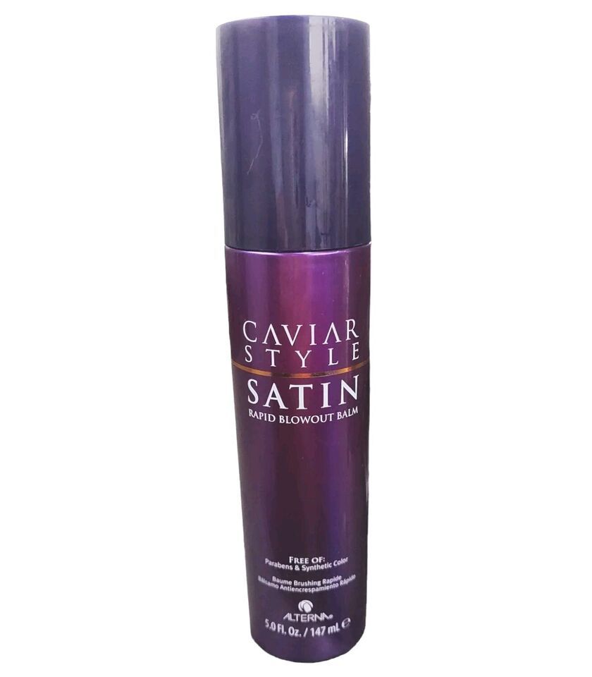 Caviar Satin Style Blow Out Balm Heat Protectant And Shine Hair Stying P... - $9.46