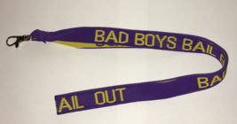BAD BOYS BAIL BONDS Lanyard (Purple &amp; Yellow color) - £15.73 GBP