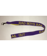 BAD BOYS BAIL BONDS Lanyard (Purple &amp; Yellow color) - $20.00