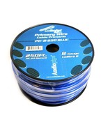 8 GA BLUE POWER WIRE PRIMARY GROUND 250FT COPPER MIX CABLE CAR AUDIO AMP... - £123.91 GBP