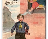 Fumetto Romance Between Love And Dovereduty Schoolchildren Unp DB Cartol... - $5.63