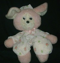 20&quot; Vntage Commonwealth Toy Pink Zipper Easter Bunny Rabbit Stuffed Animal Plush - £36.45 GBP