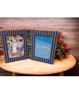 Vera Bradley Picture Frame Book Villa Red Holds 2 4x6&quot; Photos Floral Qui... - $353.07 MXN