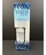 Toma&#39;s Total Tan Self-Tanning Mousse 6.7 oz Application Mitt Included NE... - $184.57 MXN