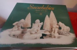 Snowbabies “Skate with Me” - Ice Skating Figurines Department 56 NIP - £39.86 GBP