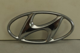 Chrome Plastic 3-7/8” Hyundai Logo Trunk Lid Emblem OEM - $5.17