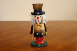BROKEN LADDER Vintage Midwest Carved Wood Smoker Figure Chimney Sweep 4.75&quot; - $194.46 MXN