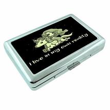 My Reality Unicorn Em1 Hip Silver Cigarette Case Id Holder Metal Wallet 4&quot; X 2.7 - £6.28 GBP