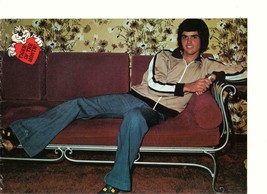 Donny Osmond teen magazine pinup clipping red couch Tiger Beat - £2.74 GBP