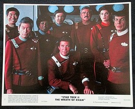 STAR TREK: COLLECTION # 2 (THE WRATH OF KHAN) ORIG,1982 VINTAGE CAST PHOTO - £125.43 GBP