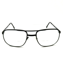 Art Craft Black Metal Aviator Sunglasses Eyeglasses full rim Vintage 52[]18 140 - £47.39 GBP