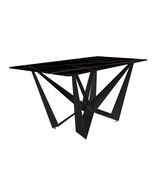 LeisureMod Nuvor Modern Dining Table with a 55&quot; Sintered Stone Rectangul... - $18,544.70 MXN+