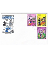 Disney Dominica First Day Cover 1984 5x41/2&quot; Envelope - £6.25 GBP