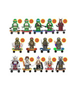 14PCS Teenage Mutant Ninja Turtles Building Block Minifigures Toys Fit Lego - $35.54 CAD