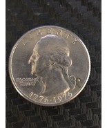 RARE 1776-1976 Bicentennial Quarter George Washington With  D Mint MARK - $14.95