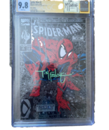 Spider-Man #1 CGC 9.8 (1990) Signed By * Todd McFarlane * Silver Edition - £253.23 GBP
