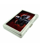Medieval Knight D1 100&#39;s Size Cigarette Case with Built in Lighter Metal... - £16.99 GBP