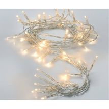 Battery Operated LED Warm White 30 Lights String Lights Decoration 9 Feet - $13.98
