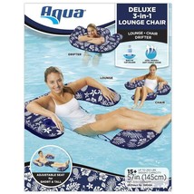 Deluxe All in One Pool Drifter/Pool Lounge/Pool Float  57 inch L - £43.32 GBP