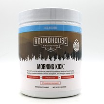 Roundhouse Provisions Morning Kick Greens Probiotics Ashwa Strawberry Le... - £47.94 GBP