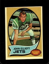 1970 Topps #54 John Elliott Ex (Rc) Ny Jets *X60503 - £1.34 GBP