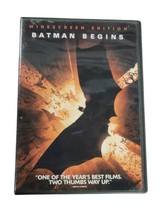 Batman Begins (DVD, 2005, Widescreen) Christian Bale - £1.74 GBP