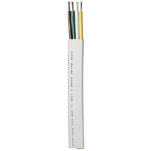 Ancor Trailer Cable - 16/4 AWG - Yellow/White/Green/Brown - Flat - 300' - $198.40