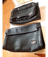 Vintage multipurpose Carrying Cases Black Z STREET Set of 2 - £20.93 GBP