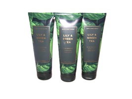 Bath &amp; Body Works Lily &amp; Green Tea Ultra Shea Body Cream - Lot of 3 - £51.11 GBP
