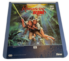 Romancing The Stone CED Selectavision VideoDiscs Vintage Movie Michael Douglas - £5.79 GBP